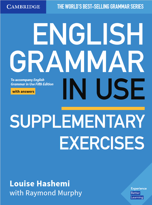 Book cover of English Grammar in Use: Supplementary Exercises by Raymond Murphy Book cover of English Grammar in Use: Supplementary Exercises by Raymond Murphy